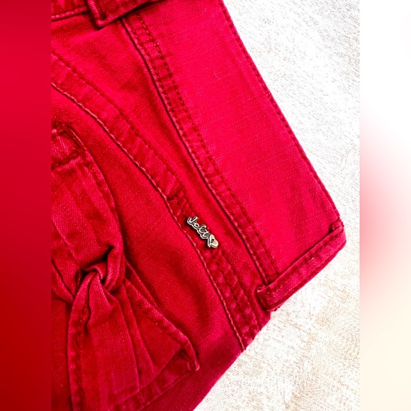 Jolt Jeans in Red - Picture 4 of 6